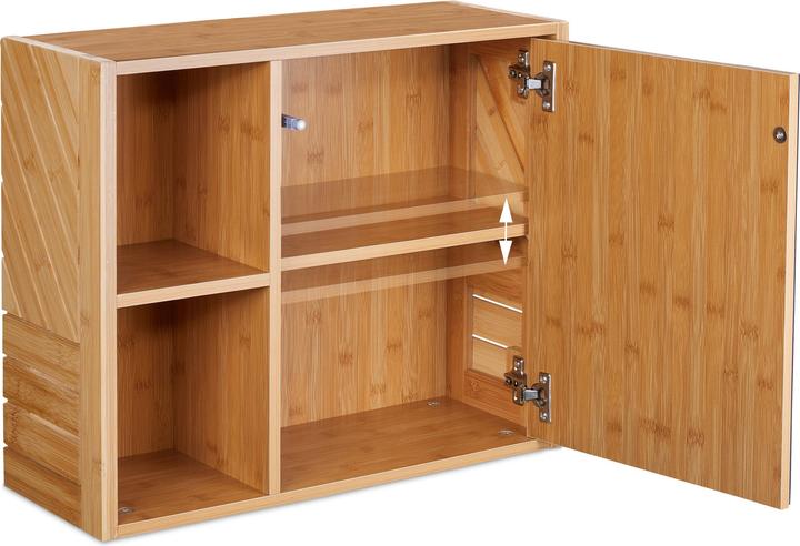 Image du produit Relaxdays Armoire de toilette (54.5 x 20 x 45 cm)