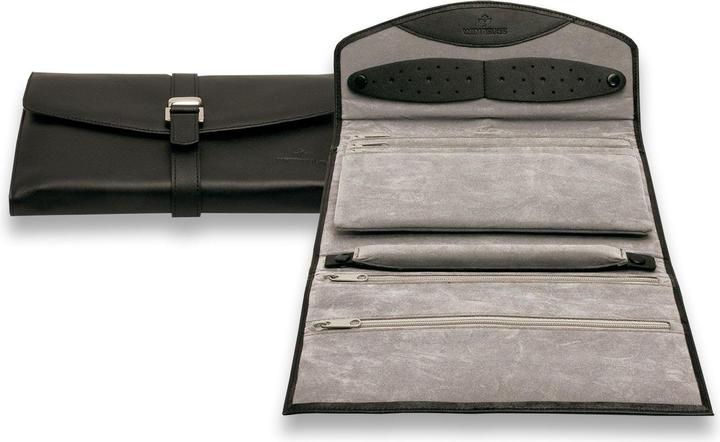 Actual product image Windrose Nappa jewellery roll 23 cm leather