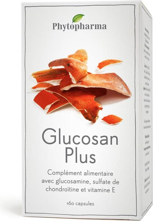 Actual product image Phytopharma Glucosan PLUS with glucosamine and chondroitin for the joints (160 Piece, Capsules, 127 g)