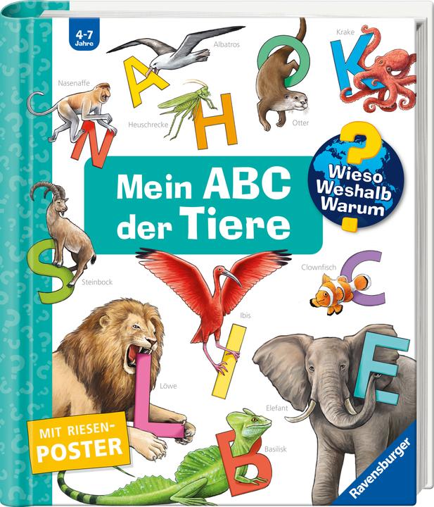 Produktbild Ravensburger Wieso? Weshalb? Warum? Sonderband - Mein ABC der Tiere (Deutsch)