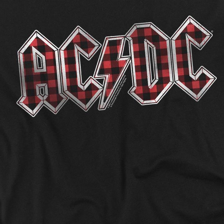 Immagine prodotto AC/DC Maglietta Logo Plaid Uomo (XXL)