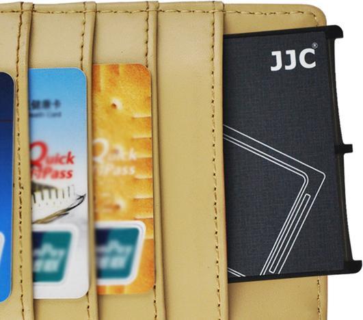 Image du produit JJC Étui de rangement au format carte de crédit (Couvercle de carte mémoire)