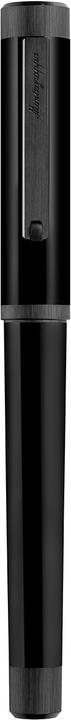 Image du produit Montegrappa Iszei1ic mg Stylo Plume, Zero Cannes Ultra Black, Plume Acier Ef