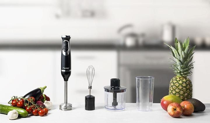 Image du produit Bestron Set mixeur plongeant en acier inoxydable