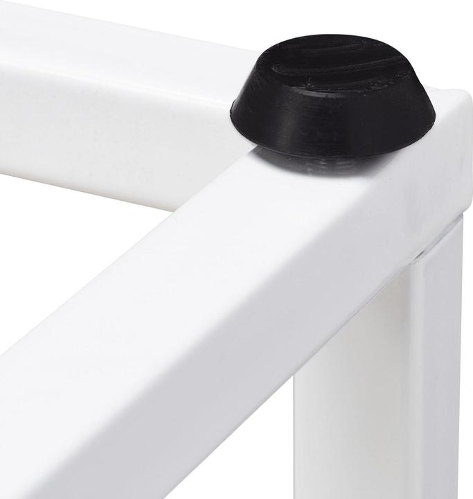 Image du produit Relaxdays Support pour plantes avec 4 étagères 80 x 40 cm, Nature/Blanc