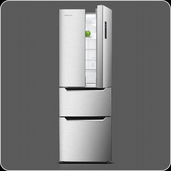 Produktbild Wolkenstein French Door Khlschrank FD351.4A++NFIX BxHxT 63.5 x 185.5 x 68.50 cm Khlteil 191 l Gef (320 l)