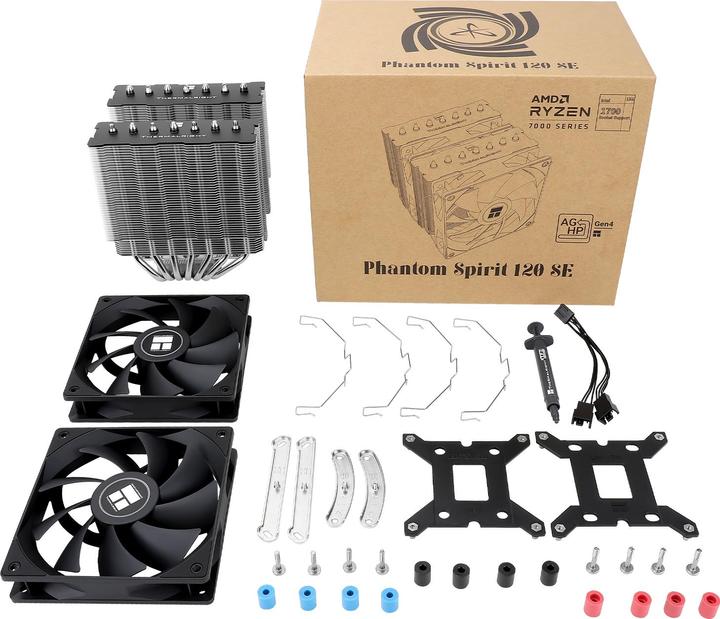 Actual product image Thermalright Cooler Phantom Spirit 120 SE (AMD/INTEL) (154 mm)