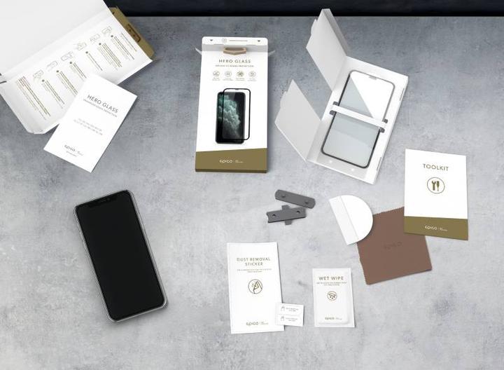 Produktbild Epico Hero Glass iPhone (1 Stück, Apple iPhone 12, Realme 12 Pro+)