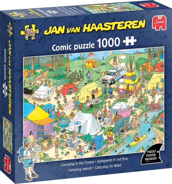 Productafbeelding Camping im Wald (1000 onderdelen)