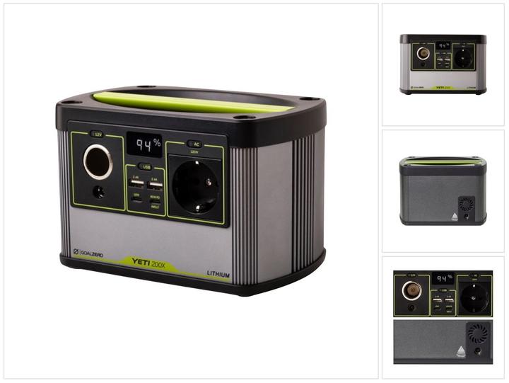 Image du produit Goal Zero Yéti 200X (187 Wh, 2.27 kg)