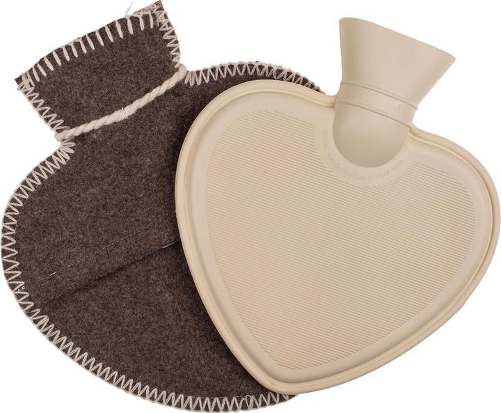 Actual product image Out of the blue Heart-shaped hot water bottle