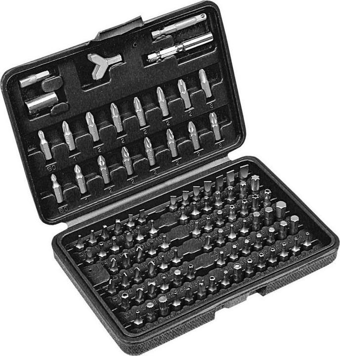 TOP Jeu d'embouts de vissage 100 pcs. (39D358)