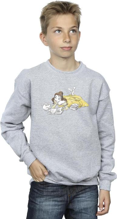 Actual product image Disney Boys Beauty And The Beast Belle Reading Sweatshirt (140, 146)
