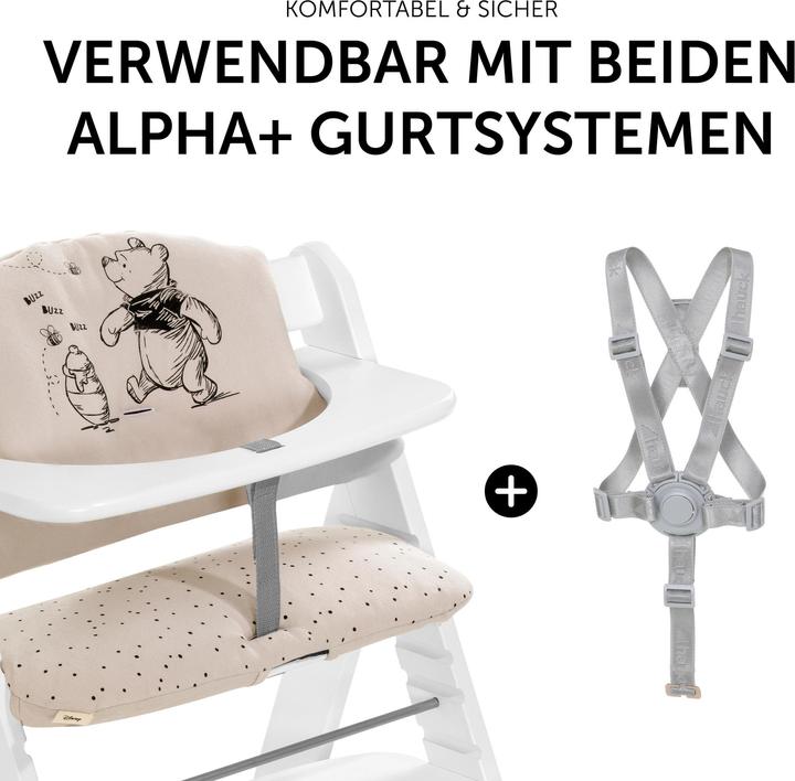 Image du produit Hauck Highchair Pad Select Winnie the Pooh Beige