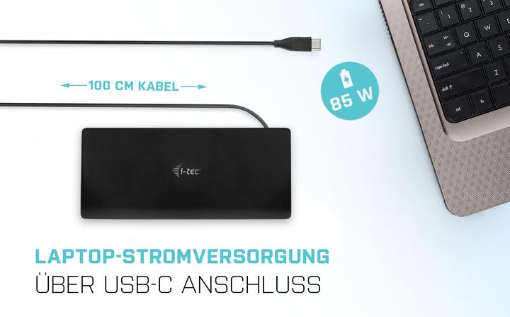 Actual product image i-tec Quattro Display (USB-C, 6 Ports)