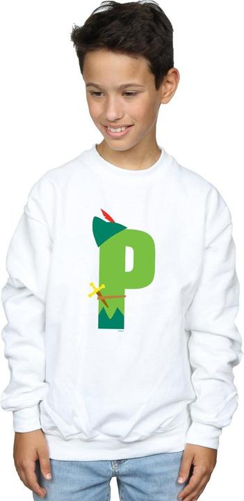 Produktbild Disney Alphabet P Is For Peter Pan Sweatshirt Jungen (128)