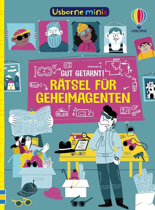 Immagine prodotto Usborne Minis: Gut getarnt! Rätsel für Geheimagenten (Tedesco, 2024)