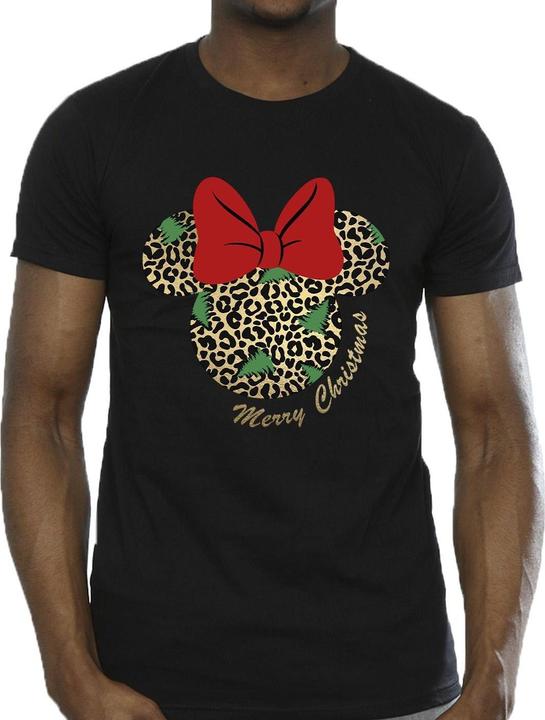 Produktbild Disney Minnie Mouse Leopard Christmas TShirt (4XL)