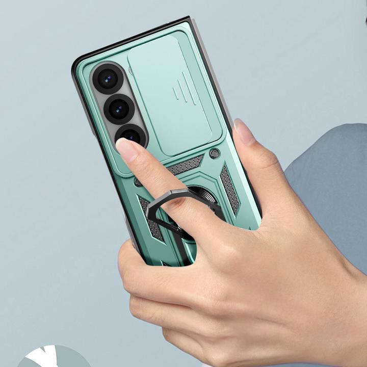Image du produit Avizar Étui en forme d'anneau pour Galaxy Z Fold 6 Résistant aux chocs avec cache de l'appareil photo (Samsung Galaxy Z Fold6)