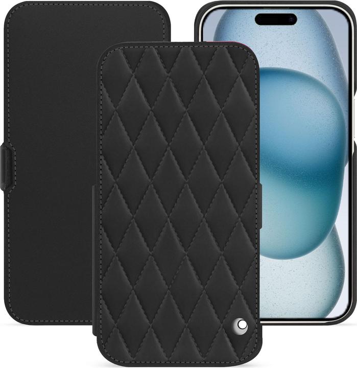 Actual product image Noreve Horizontal leather flap shell (Apple iPhone 15)