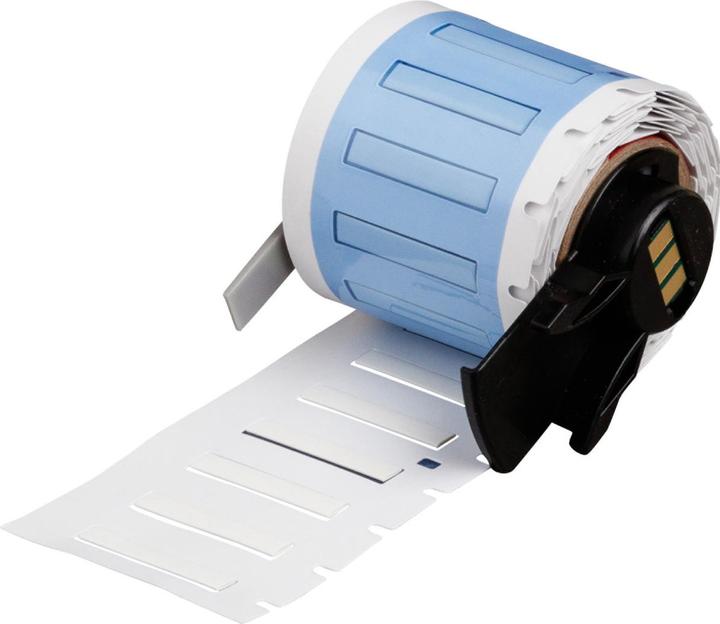 Brady M6-094-1-345-WT, permasleeve resistente al calore, fluoruro di polivinile termoretraibile, bianco,