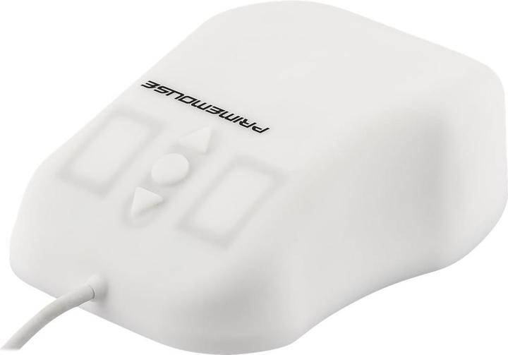 Produktbild Gett GCQ PrimeMouse Silikon Maus Scrollfunktion IP68 wasserdicht desinfizierbar optisch USB Farbe we (Kabelgebunden)
