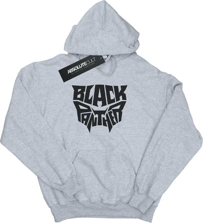 Immagine prodotto Felpa con cappuccio con scritta Black Panther Uomo (M)