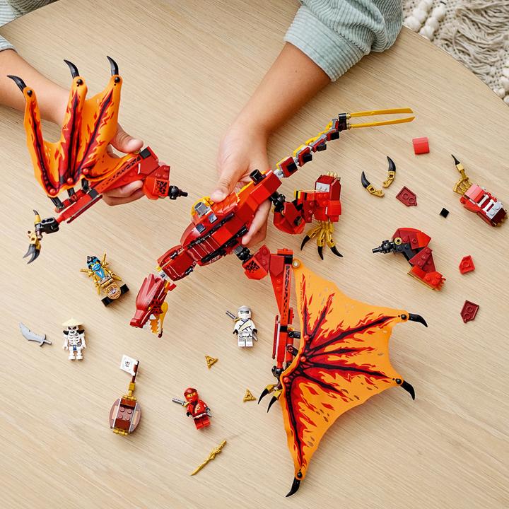 Image du produit LEGO L'attaque du dragon de feu (71753, LEGO Ninjago)