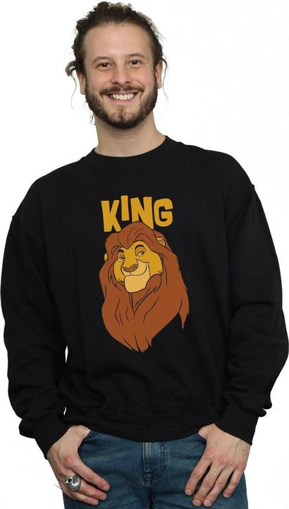 Actual product image Disney Mens The Lion King Mufasa King Sweatshirt (XXL)