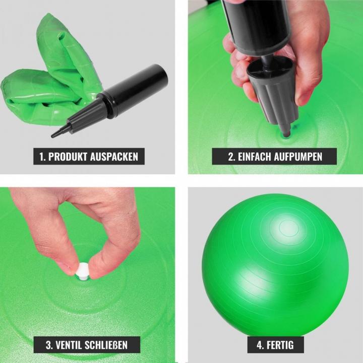 Actual product image Gorilla Sports Exercise ball (65 cm)