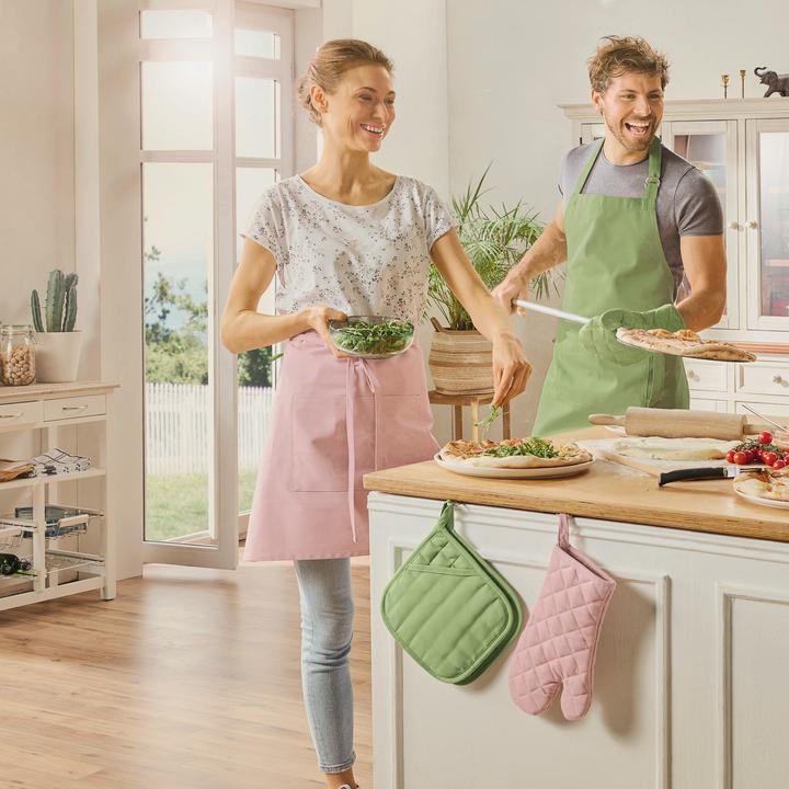 Immagine prodotto Erwin Müller Set da cucina da 4 pezzi con grembiule (Taglia unica)