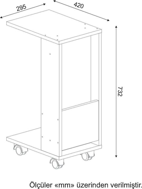 Produktbild Kalune Design Bailee (42 x 73  x 29.5 cm)