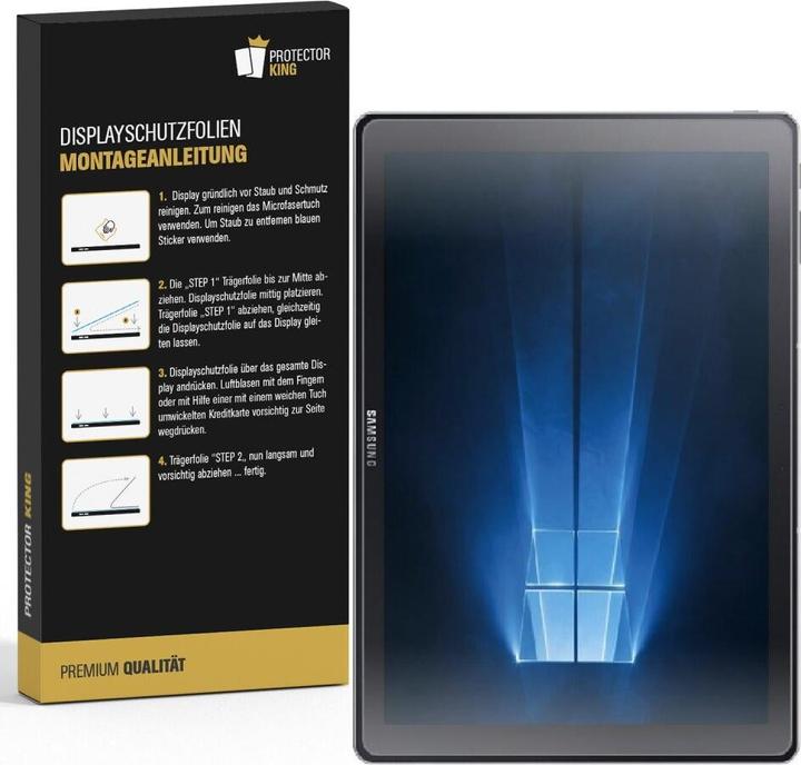 Actual product image Protectorking 6x Displayschutzfolie matt Anti-Reflex entspiegelt (6 Piece, Galaxy Tab Pro S)