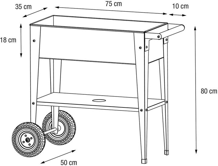 Produktbild Herstera Urban Garden Trolley