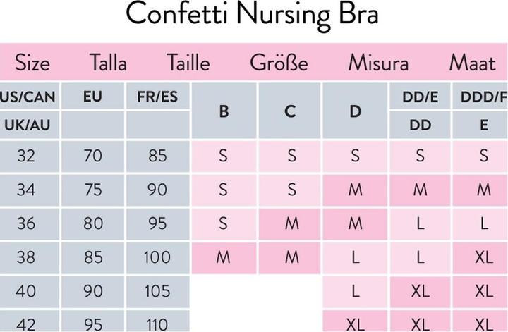 Image du produit Bravado! Designs Soutien-gorge d'allaitement Confetti (M)
