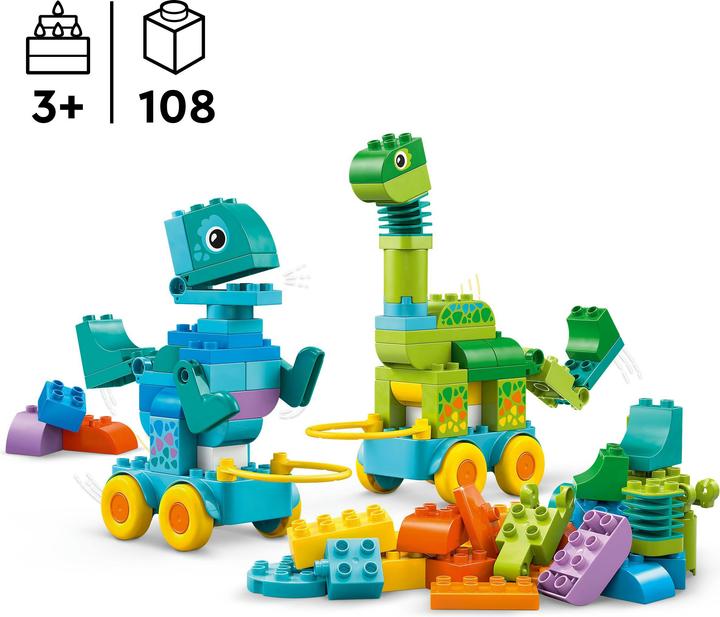 Immagine prodotto LEGO Dinos auf Rädern 3-in-1-Set (10451)