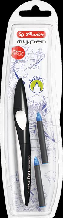 Produktbild Herlitz MY.PEN - Tintenroller (Schwarz/Weiss, 1 x)