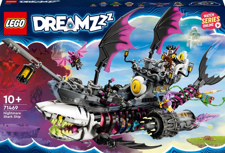 Actual product image LEGO Nightmare Shark Ship (71469, LEGO Dreamzzz)