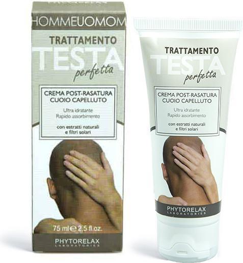 Actual product image Phytorelax Laboratories Laboratories Trattamento Testa Perfetta Uomo Post-Shave Scalp Cream 75ml (Gel, 75 ml)