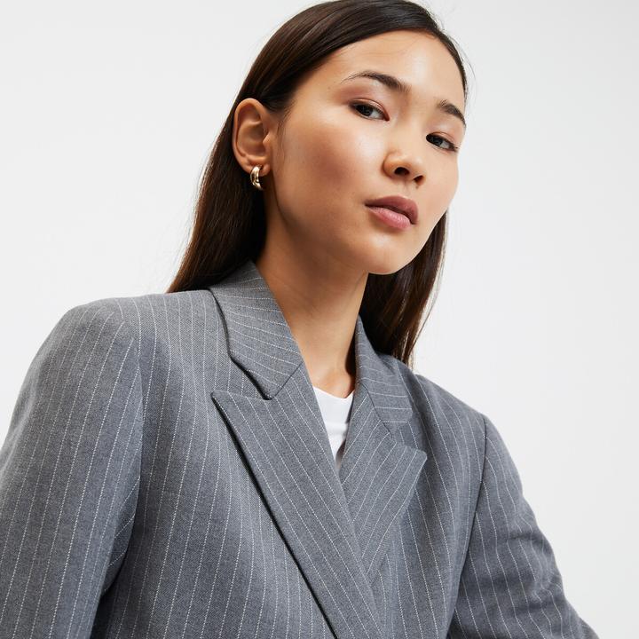 Image du produit La Redoute Collections Blazer cintré à rayures (44)