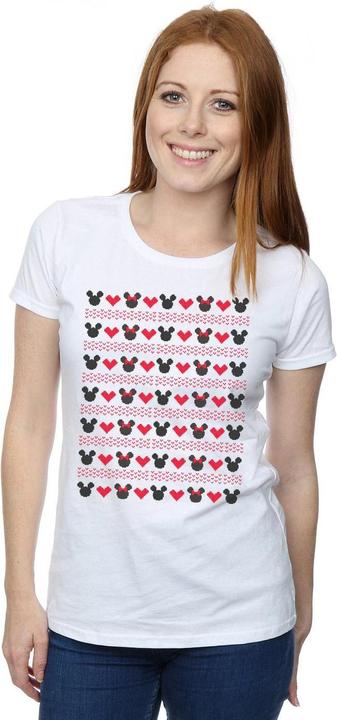 Produktbild Disney Mickey And Minnie Christmas Hearts TShirt (L)