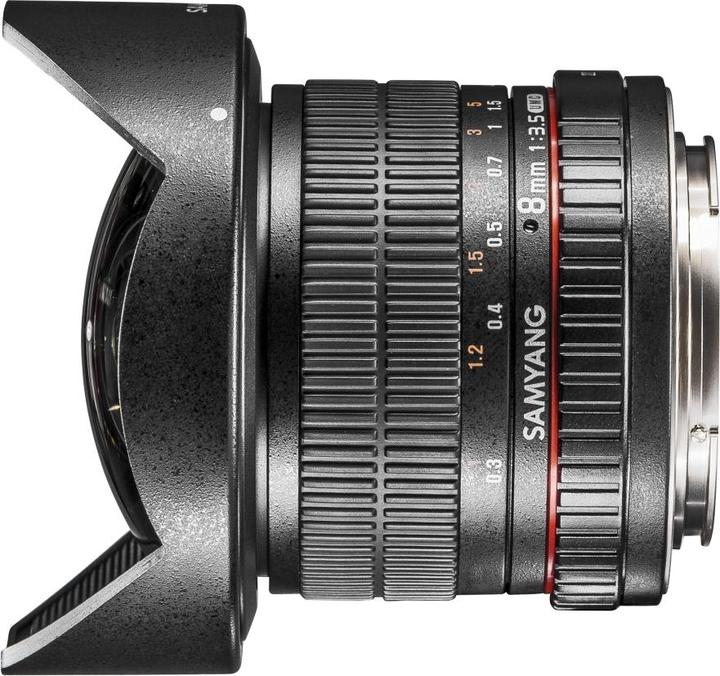 Immagine prodotto Samyang 8mm F3.5 CSII Sony A-Mount (Sony A, APS-C / DX)