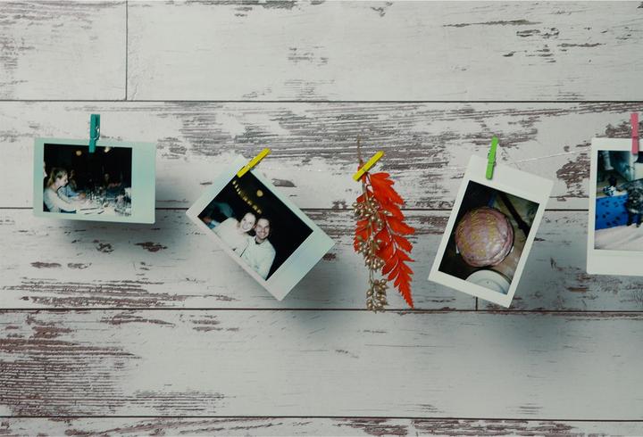 Actual product image Natura Punto Mini clamps made of wood, 40 pieces, 4 colours