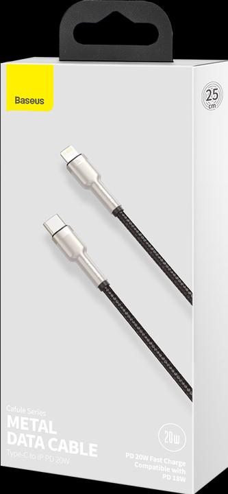 Image du produit Baseus USB C – Lightning (0.25 m, USB 3.0)