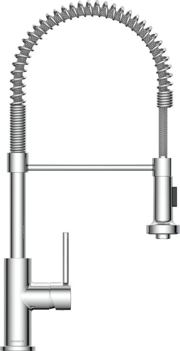 Actual product image Schütte BOSTON spiral spring sink mixer tap