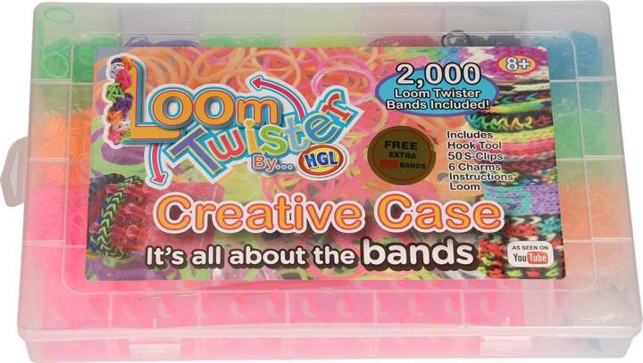 Actual product image Loom Twister storage box, 2500 pcs.