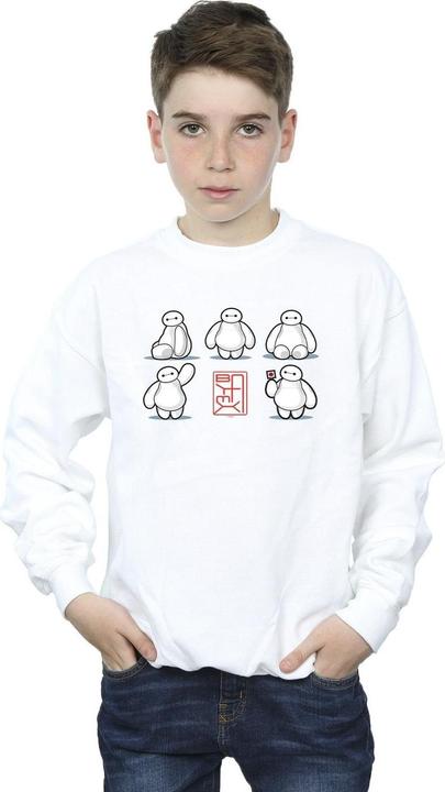 Produktbild Disney Big Hero 6 Baymax Many Poses Sweatshirt Jungen (140, 146)