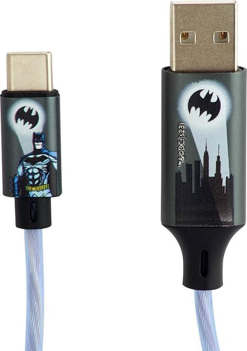 Actual product image INNE Batman cable Light-Up USB-C Batlogo (1.20 m)