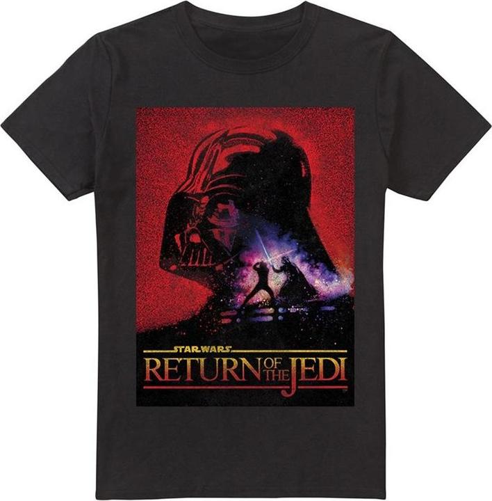Actual product image Star Wars Mens Return Of The Jedi Block T-Shirt (M)