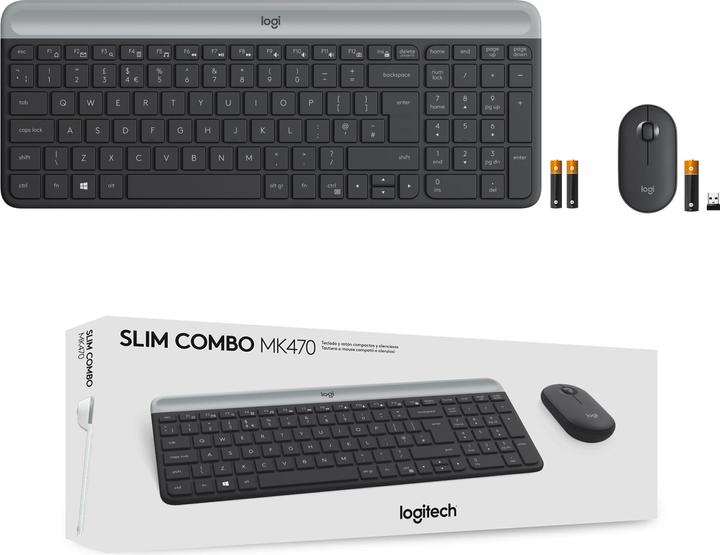 Produktbild Logitech MK470 Combo (CH, Kabellos)